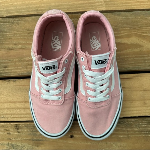Pink Vans Big Girls size 4 - Picture 3 of 6